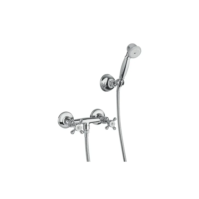 Mélangeur douche + flexible + douchette + support PAINI Tiffany