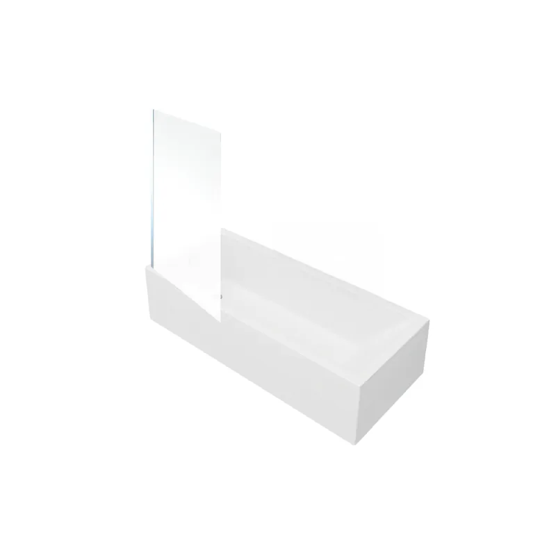 Baignoire droite VitrA Neon + Pare bain droit AURYS Mist 1