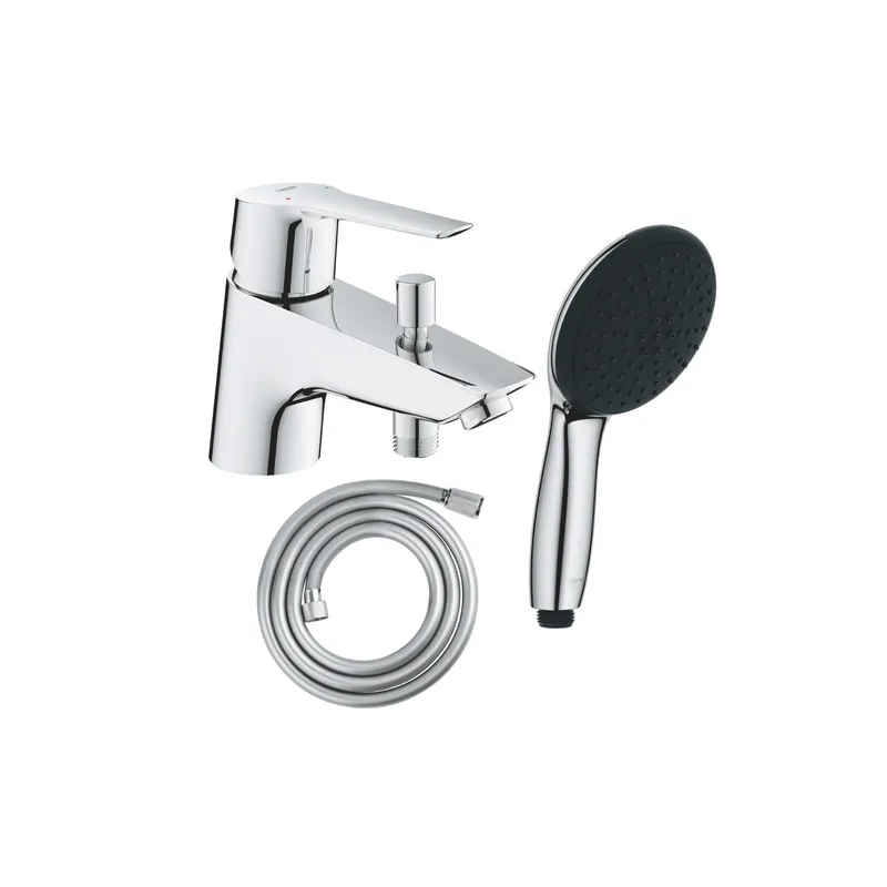 Ensemble bain douche monotrou GROHE Start 2021 Quickfix + Douchette 2 jets et flexible