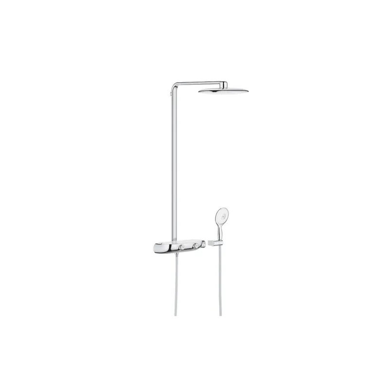 Colonne de douche thermostatique GROHE Rainshower System SmartControl Mono 360 chromé