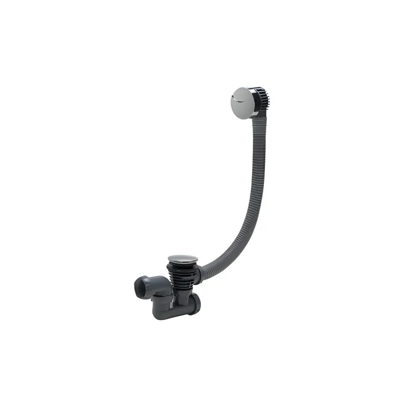 Vidage de baignoire WIRQUIN à câble avec siphon orientable