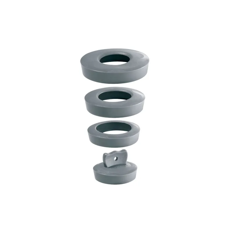 Bouchon universel pour baignoire, lavabo et évier universel WIRQUIN gris