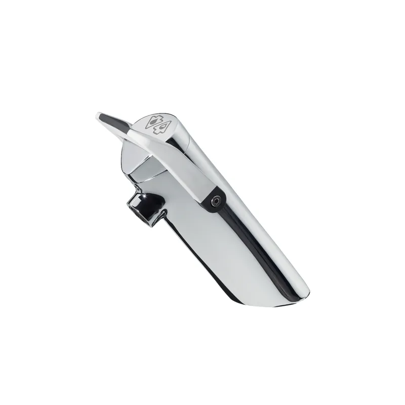 Robinet temporisé à manette souple sur plage pour lavabo PRESTO 1,9l/min Neo duo chromé