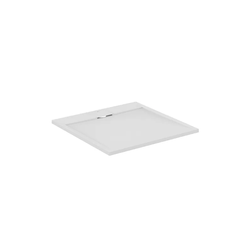 Receveur de douche antidérapant IDEAL STANDARD Ultra Flat S I.Life recoupable avec bonde centrée longueur
