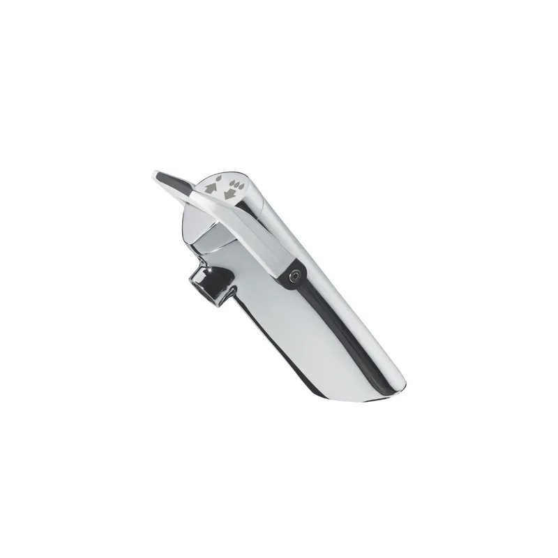 Robinet temporisé à manette souple sur plage pour lavabo PRESTO Neo duo chromé 3l/min