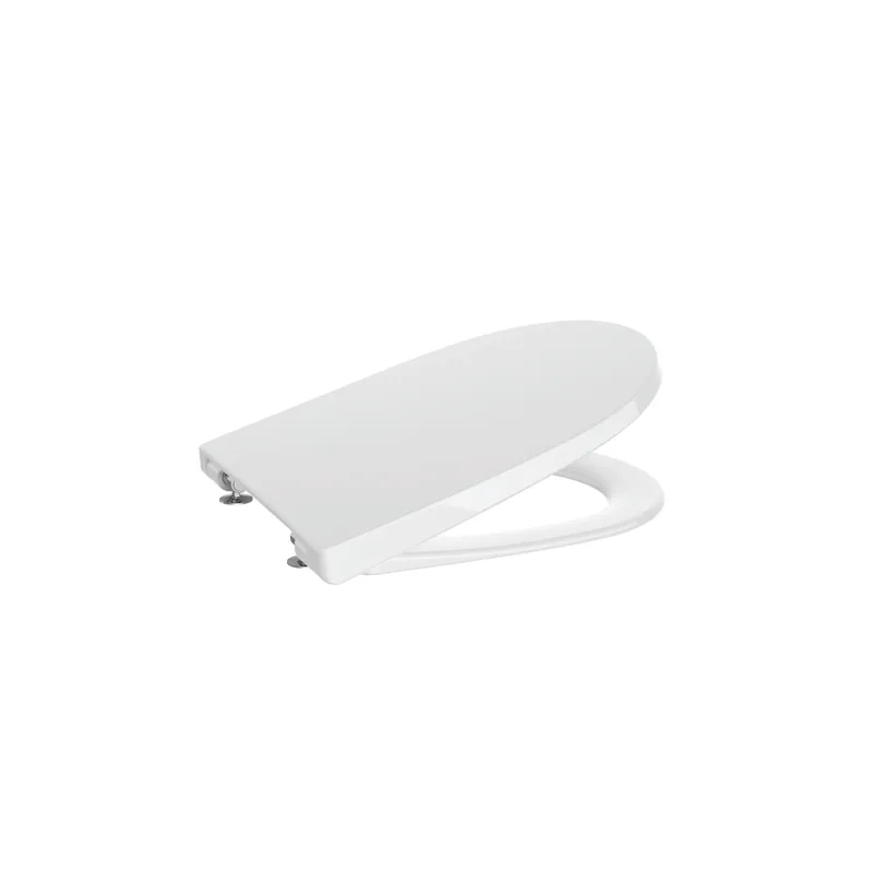 Abattant WC compact rond ROCA Ona blanc