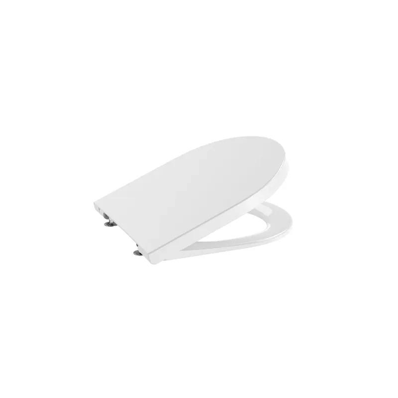 Abattant WC frein de chute compact déclipsable rond ROCA Inspira round blanc