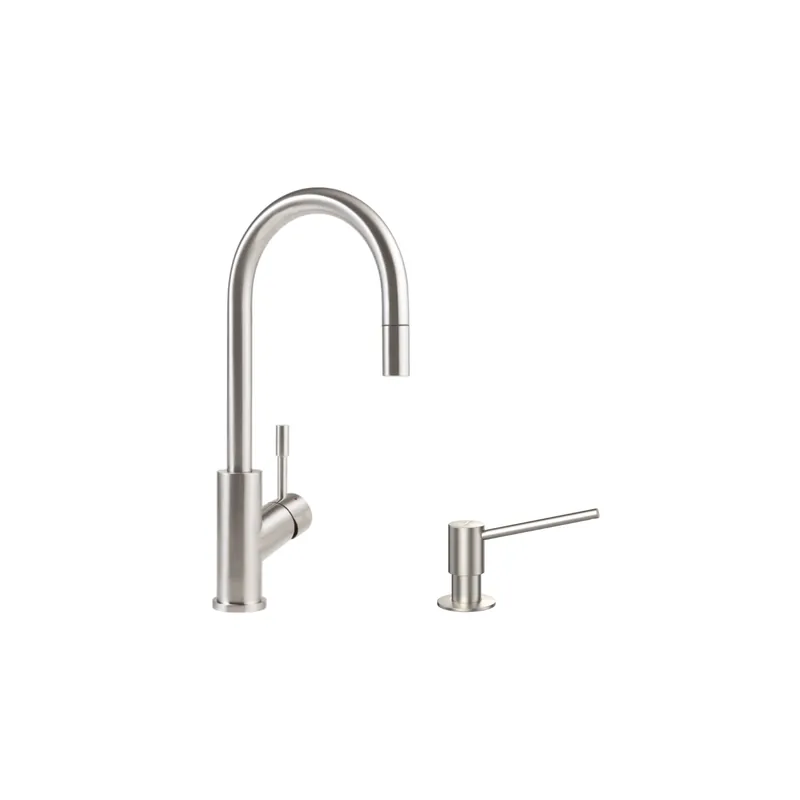 Robinet cuisine VILLEROY & BOCH Umbrella flex + Distributeur de savon