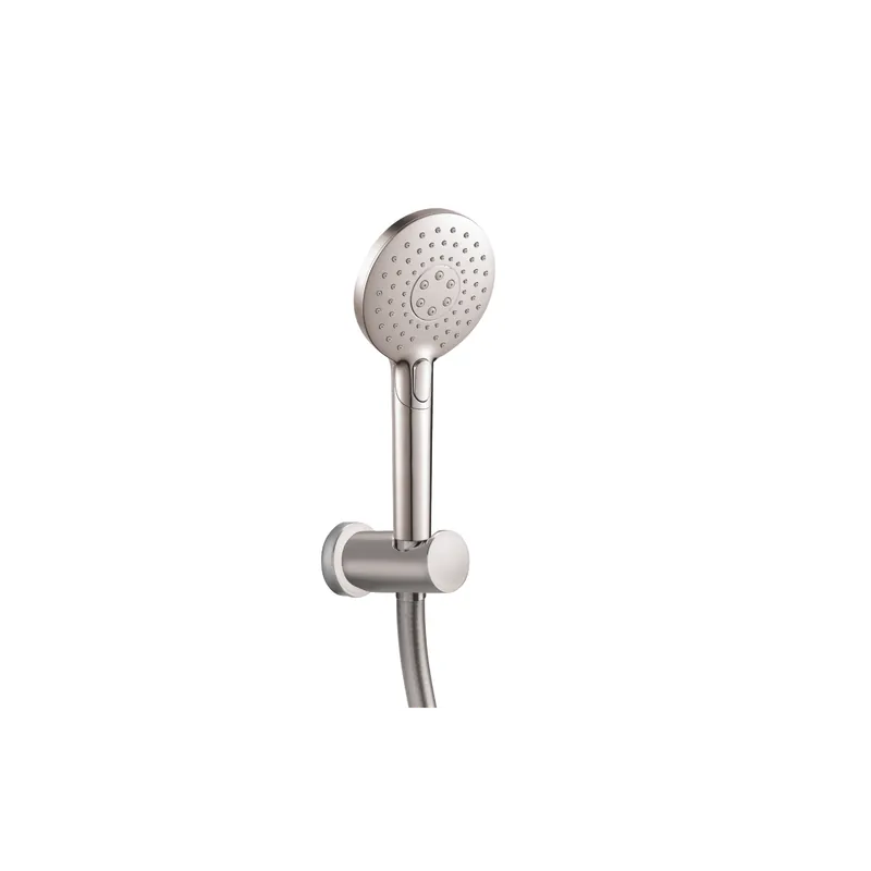 Pommeau de douche PAINI Jewel 3 jets avec support et flexible chromé
