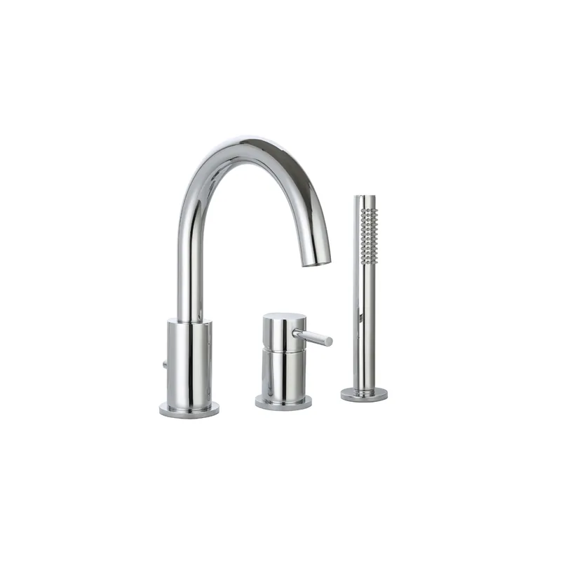 Mitigeur bain douche mécanique 3 trous + douchette 1 jet PAINI Cox