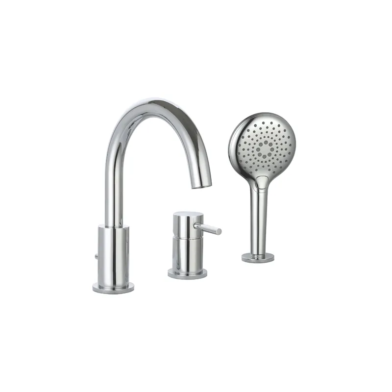 Mitigeur bain douche mécanique 3 trous + douchette 3 jets PAINI Cox