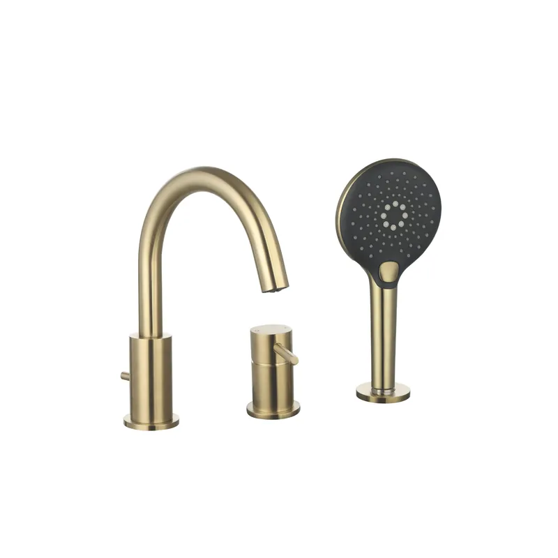 Mitigeur bain douche mécanique 3 trous + douchette 3 jets PAINI Ortence