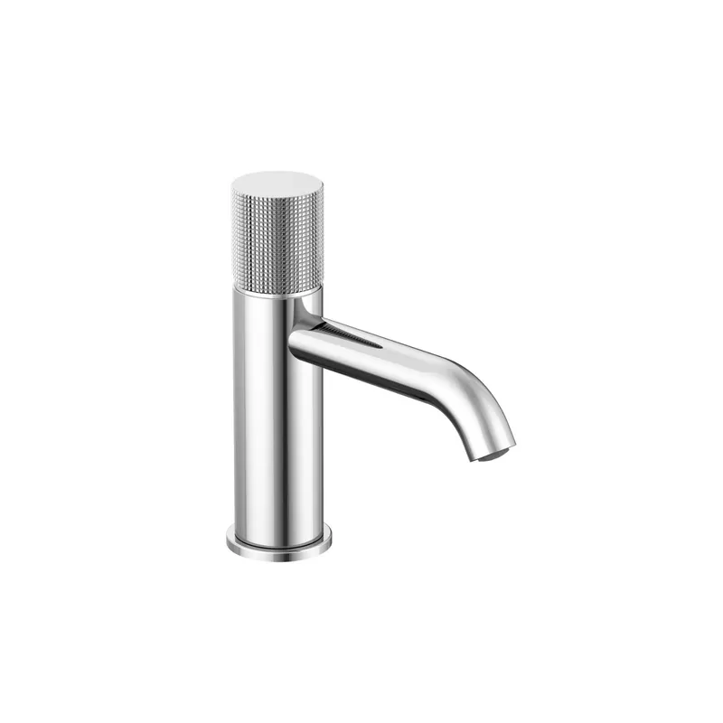 Mitigeur lavabo bec bas PAINI Jewel chromé avec vidage clic clac