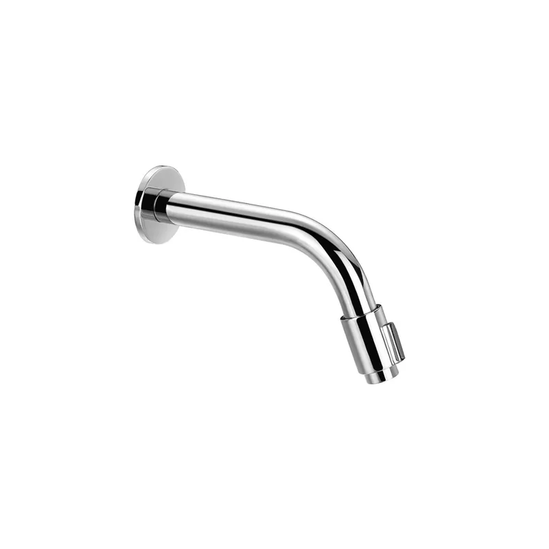 Robinet simple mural lave-mains type bar eau froide PAINI Espace toilette chromé