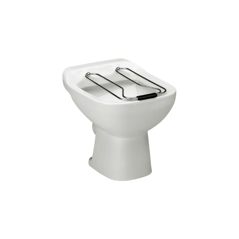 Vidoir ROCA Garda blanc + Grille en acier inoxydable