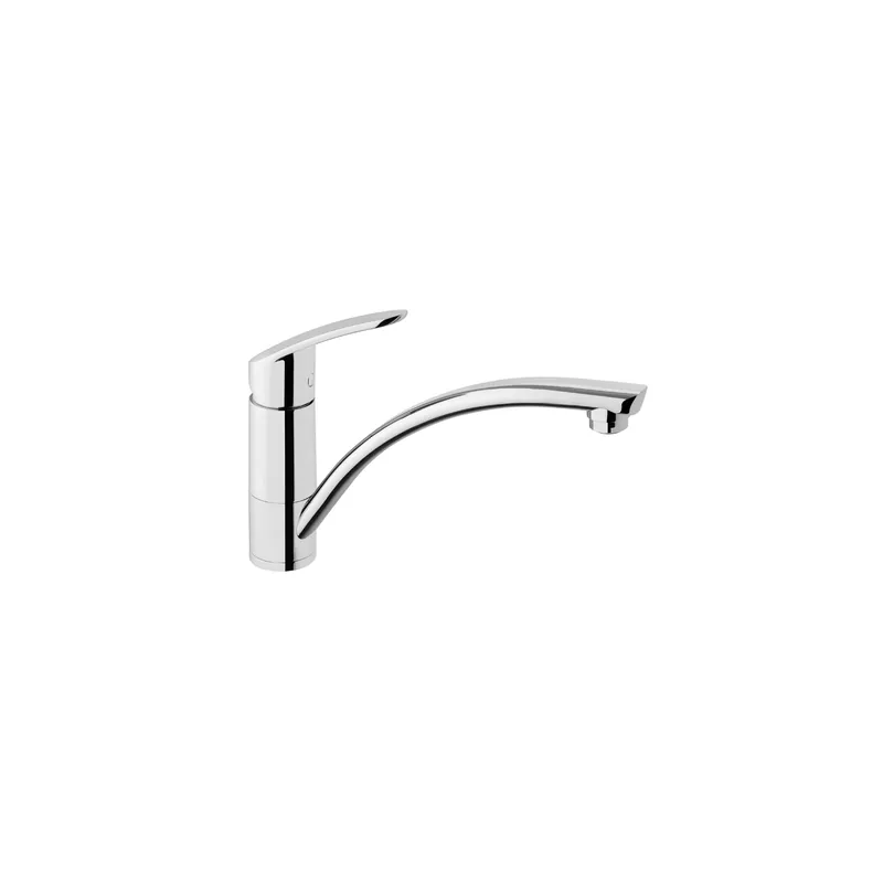 Robinet de cuisine bec bas VitrA Flow Round chromé