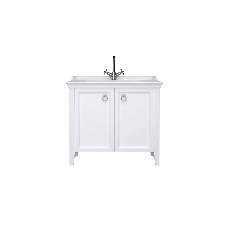 Meuble sous-vasque VitrA Valarte blanc mat avec portes