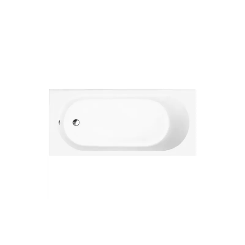 Baignoire droite VILLEROY & BOCH O.Novo + Vidage de baignoire WIRQUIN