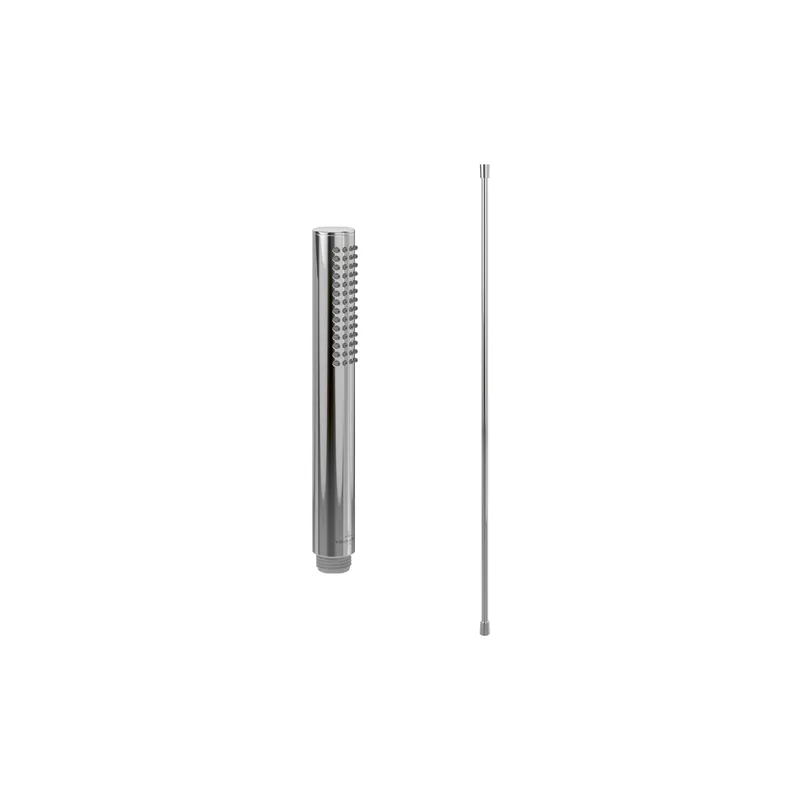Pommeau de douche VILLEROY & BOCH Verve Showers Stick + Flexible de douche Universal Showers 160 cm
