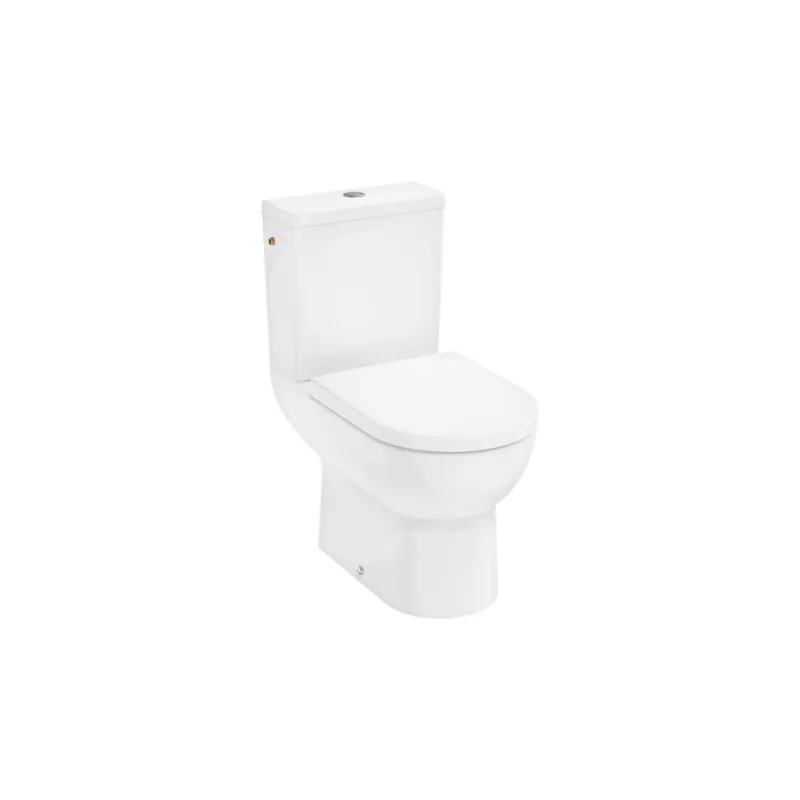 WC à poser sans bride sortie horizontale HANSGROHE GladeLake S avec abattant frein de chute