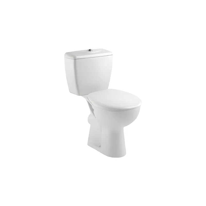 WC à poser sortie horizontale JACOB DELAFON Eolia avec abattant