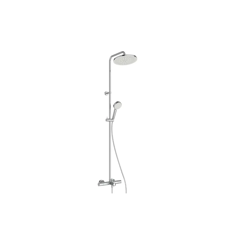 Colonne bain douche thermostatique IDEAL STANDARD Ceratherm T25 chromé