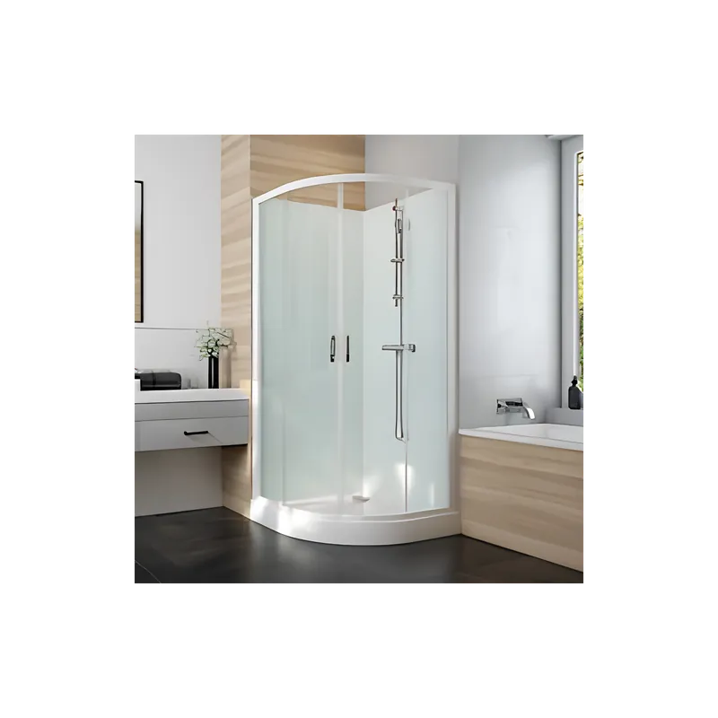 Cabine de douche 90 cm LEDA Iziglass 2 en angle