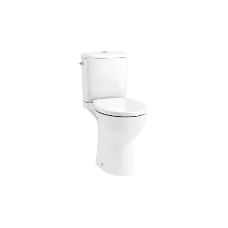 WC à poser sans bride surélevé PMR sortie horizontale JACOB DELAFON Patio avec abattant