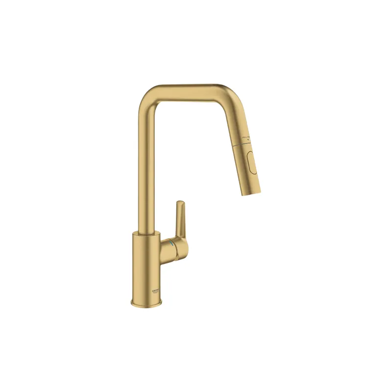 Robinet cuisine bec haut avec douchette GROHE Start Cool Sunrise