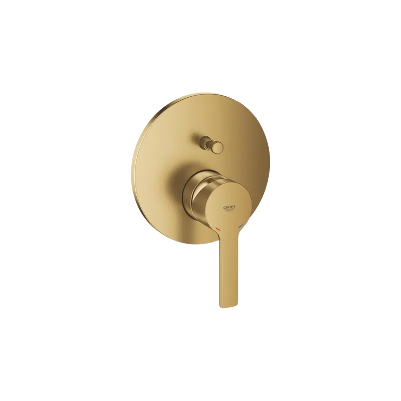 Façade robinet encastré monocommande 2 sorties GROHE Lineare Cool Sunrise