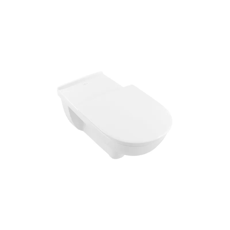 Cuvette WC suspendu PMR sans bride VILLEROY & BOCH ViCare blanc + Abattant