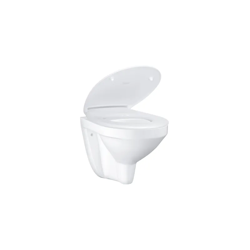Cuvette WC suspendu Quickfix GROHE Bau Ceramic + Abattant frein de chute