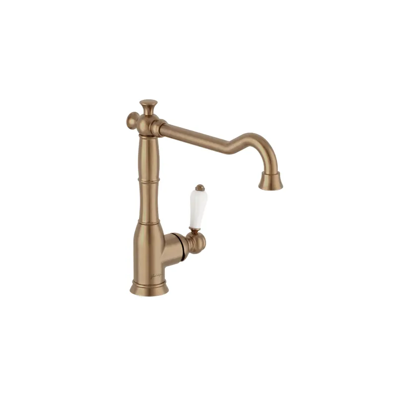 Robinet cuisine JACOB DELAFON Louise bronze