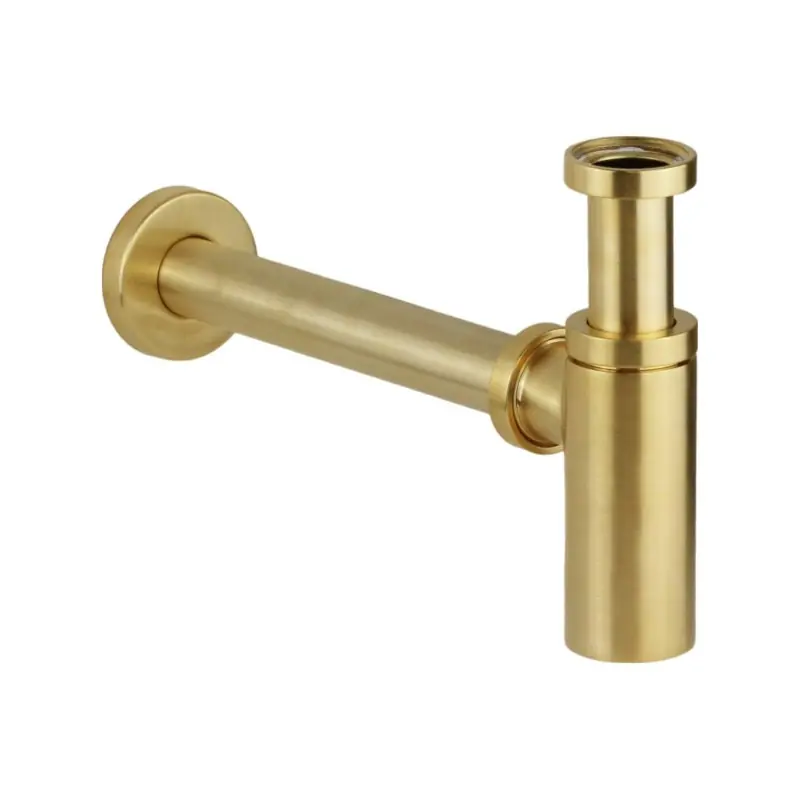Siphon décoratif universel de couleur or brossé Gattoni Rubinetteria 0160/00SG