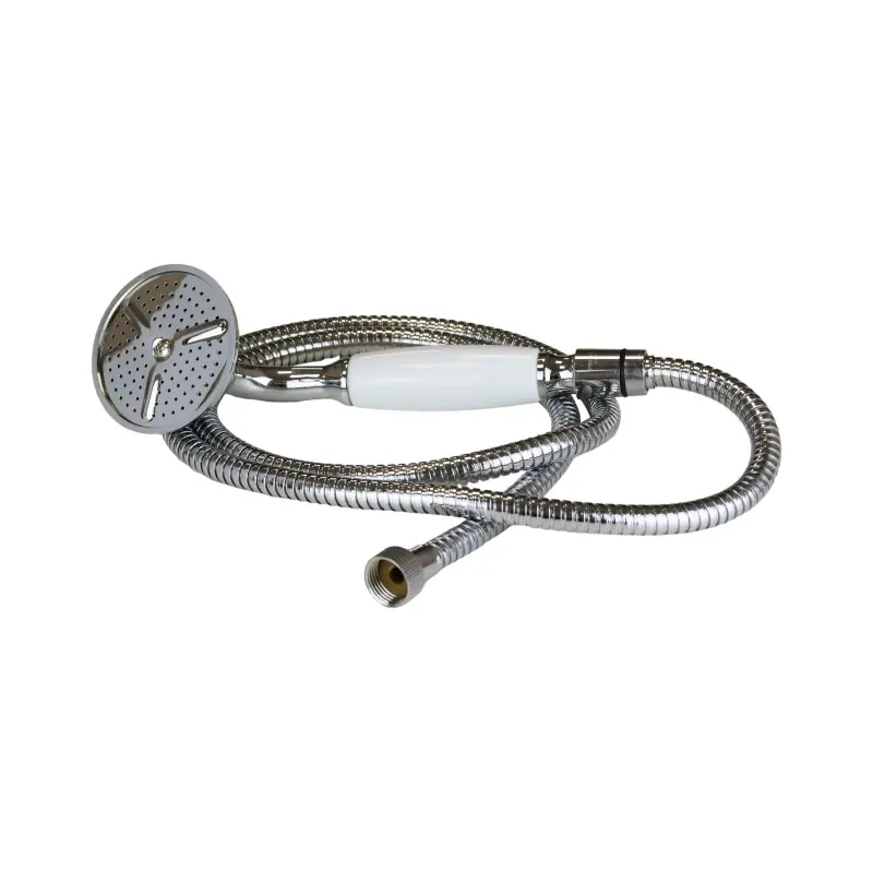 Ensemble de douche avec flexible en laiton 150 cm Pollini acqua design KINIKY2
