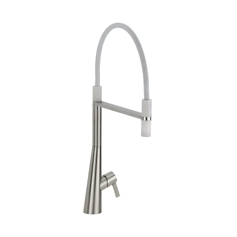 Mitigeur évier de cuisine flexible blanc Quadro srl 367AS