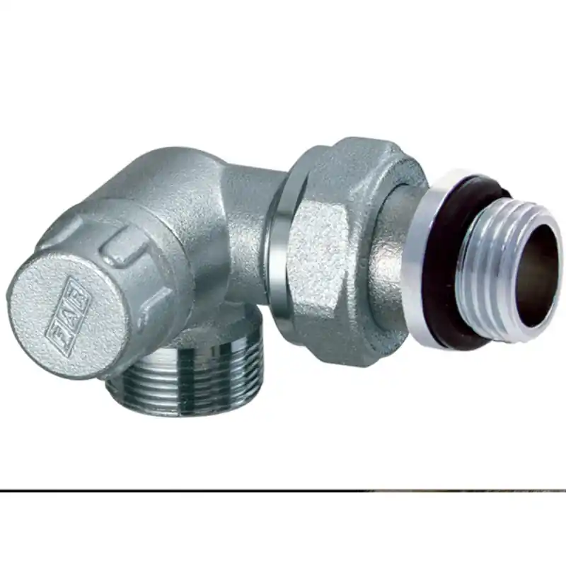 Coude de réglage chromé droit connexion tube cuivre FAR 1137
