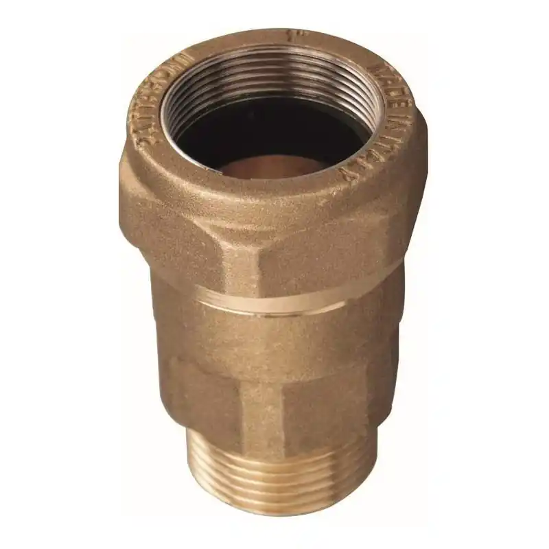 Raccord fileté mâle brut pour tuyau en fer galvanisé Pattaroni F800
