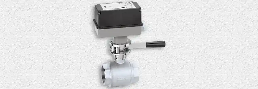 Valves motorisées