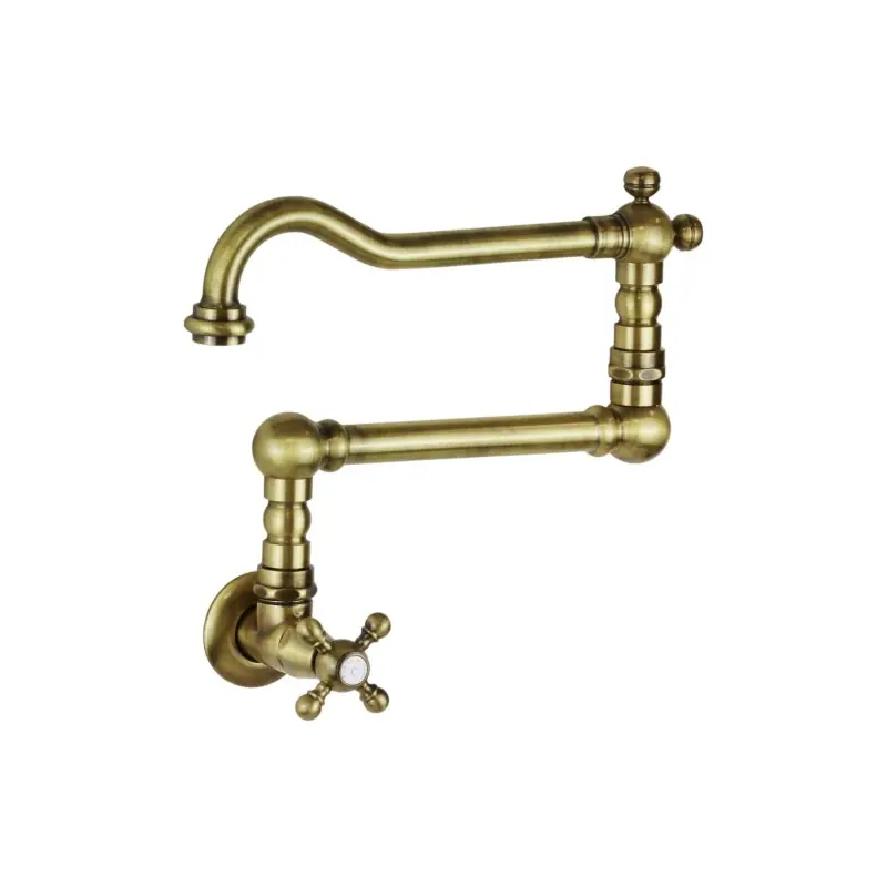 Robinet de remplissage de pot articulé de couleur bronze antique P&B Classical 62560BR