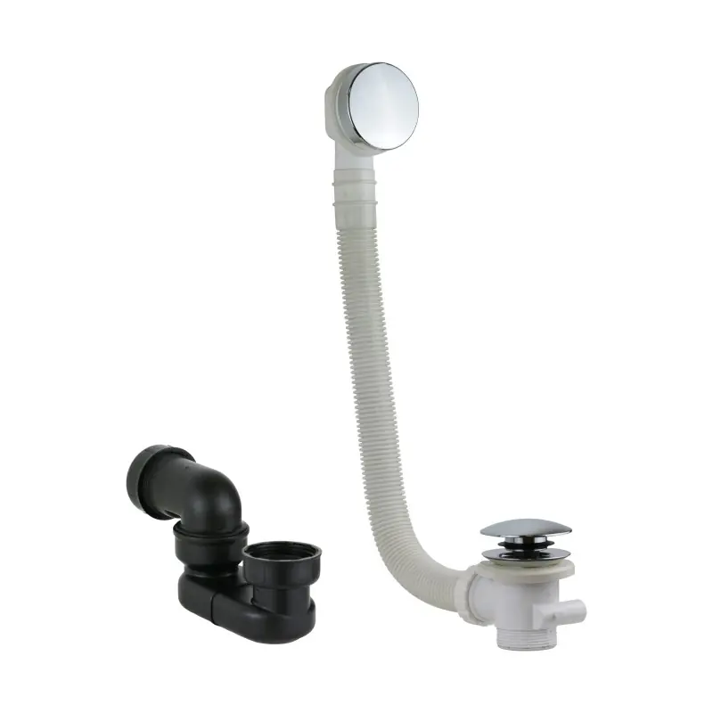 Ensemble siphon et colonne de vidange de baignoire Vicario KITVICARIO1