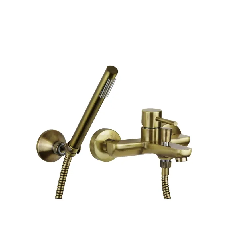 Mitigeur de bain externe de couleur bronze Pollini Jessy MXVAMCMMCOA