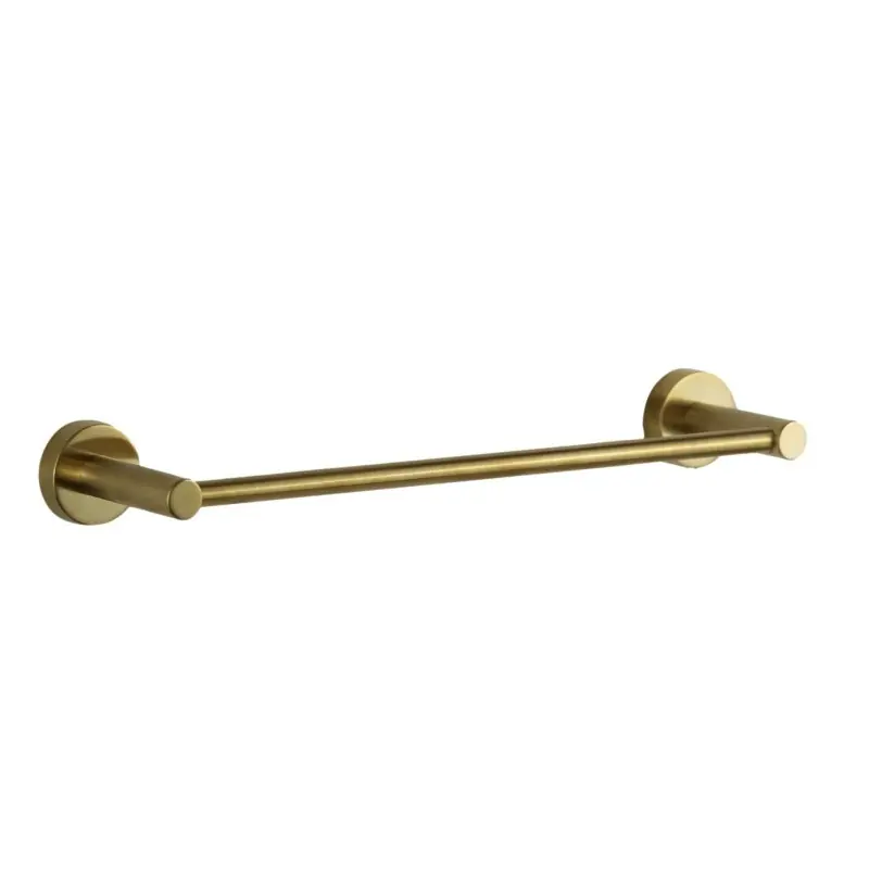 Porte-serviettes 30 mm en laiton doré brossé ICrolla 16104.ABG