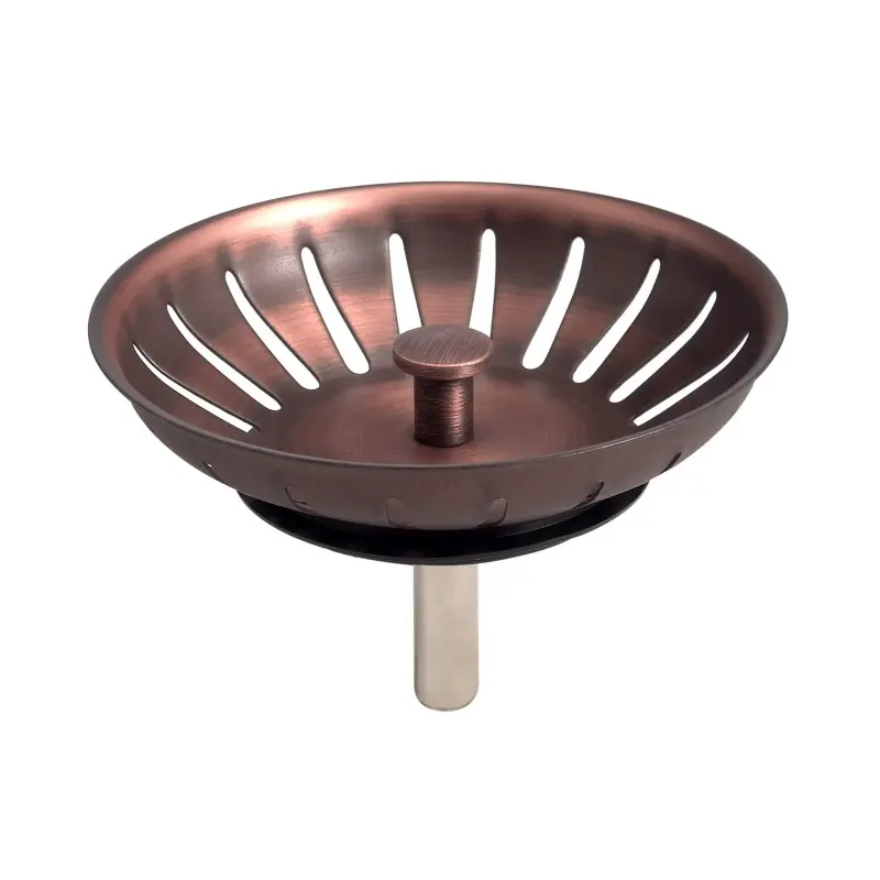 Panier de remplacement vieux cuivre pour vidage d‘évier de cuisine L.B. Plast DC1158-COP