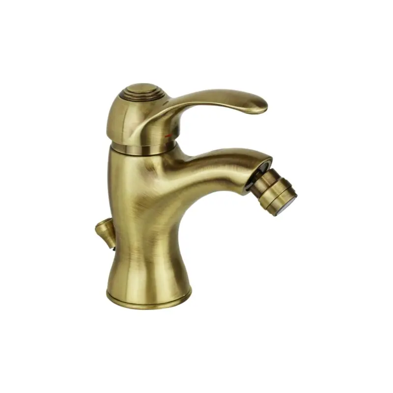 Mitigeur bidet couleur bronze avec vidage 1"1/4 Paffoni Flavia FA135BR
