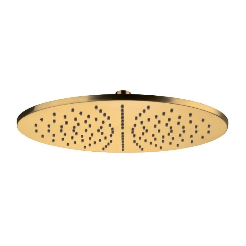 Pommeau de douche rond Ø300 mm couleur laiton brossé Mamoli Gio Ponti 00000838S00G