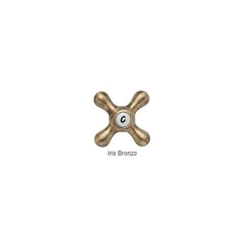 Poignée de rechange complète de couleur bronze Paffoni Iris ZMAN005BR