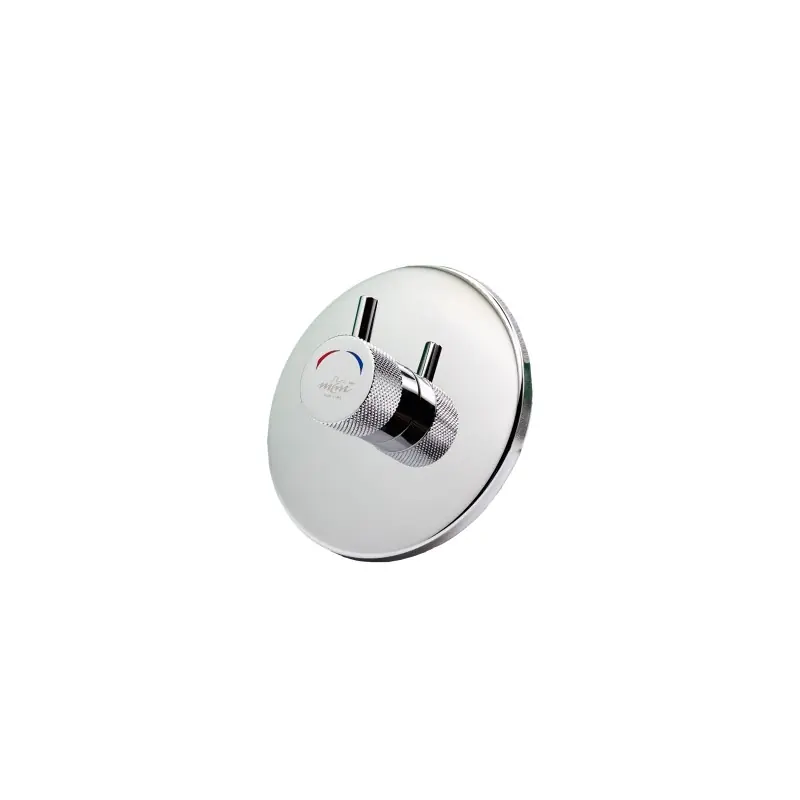 Mitigeur de douche à encastrer temporisé 15/25 secondes de couleur chrome MCM 908501