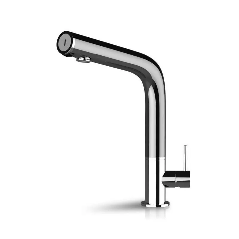 Mitigeur d‘évier de cuisine électronique avec technologie à double capteur de couleur anthracite DMP Hello 200 86823