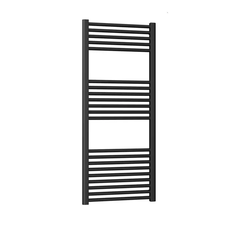 Sèche-serviettes hydraulique noir mat 120 x 50 cm Ercos Ópera ASOPEM490005001200